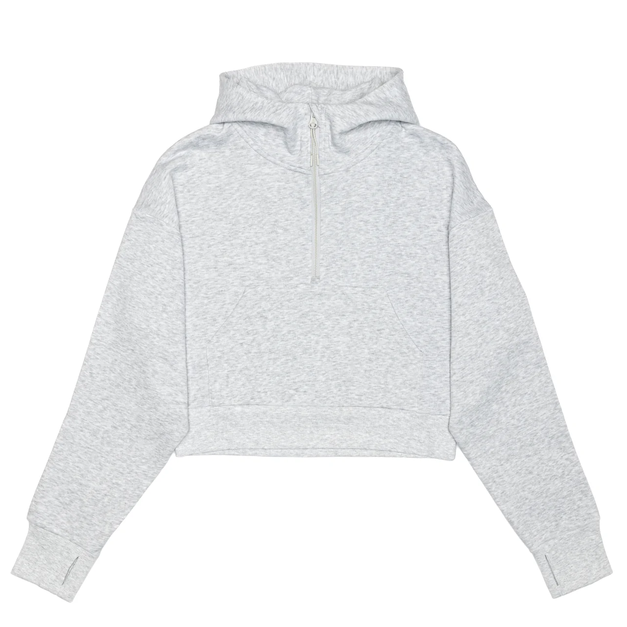 Cropped ½ Hoodie