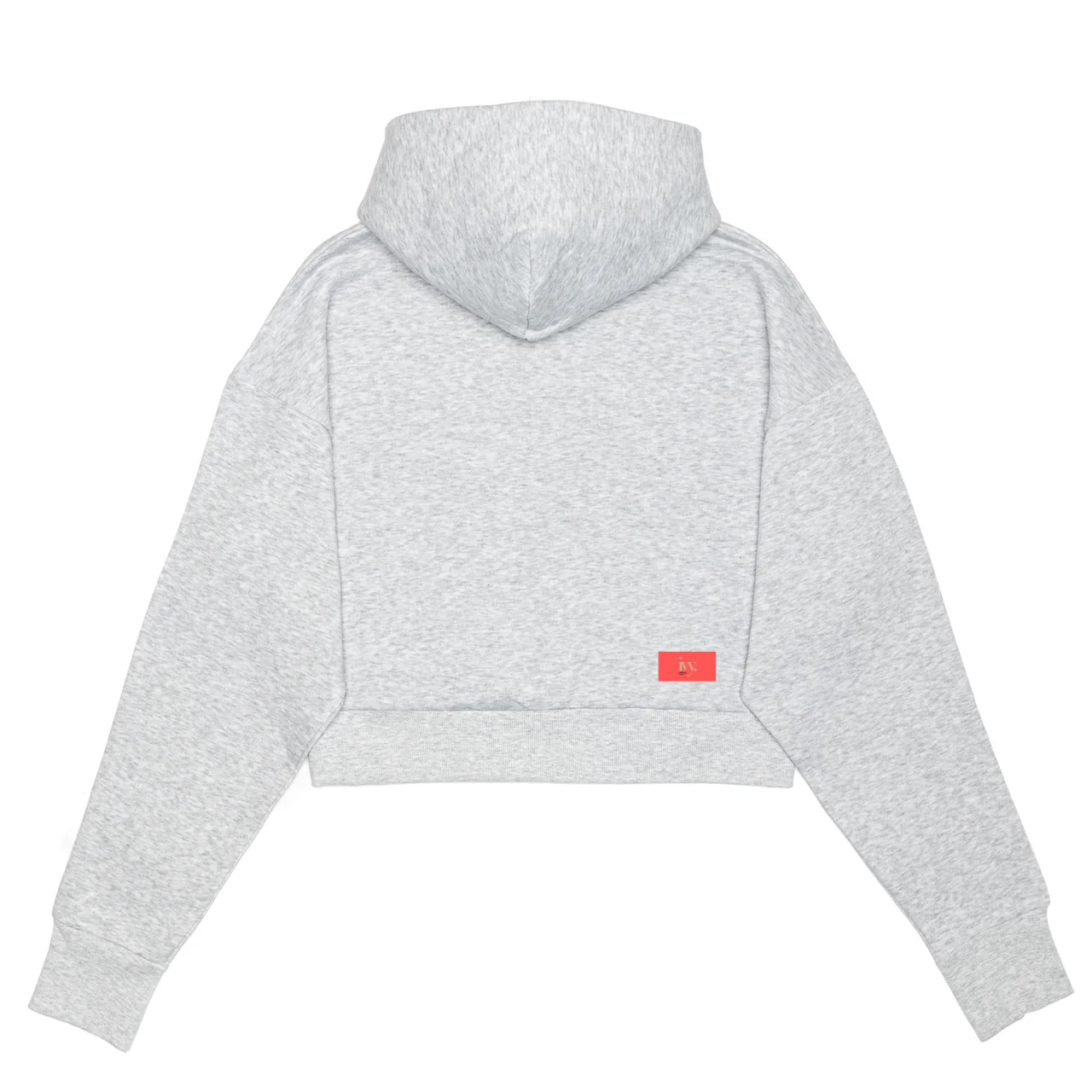 cropped ½ hoodie